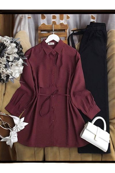 TCN Falcon Front Piece Collar or Waist Lace Tunic 5528