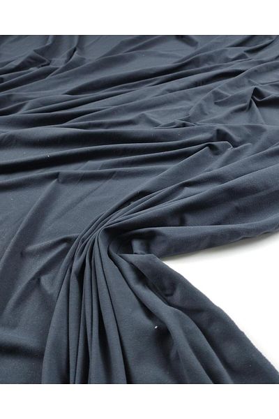 Kumaş Parça Λεπτό Τζέρσεϊ σε Μπλε Navy Πλάτος 125 cm x Μήκος 220 cm