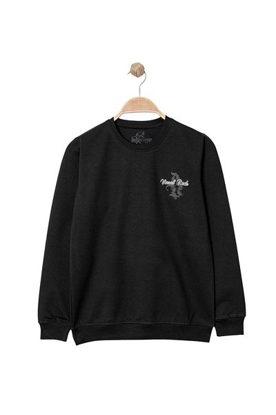 survivor life Visual Rock Embroidered Men's Sweatshirt