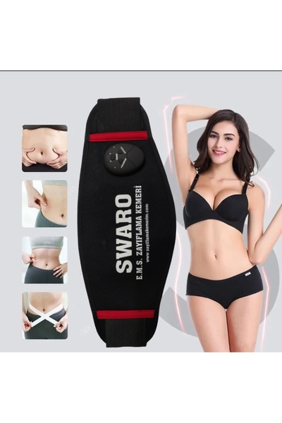 SWARO Masaj Egzersiz Kemeri Titreşimli Yardımcı Göbek Eritme Cihazı