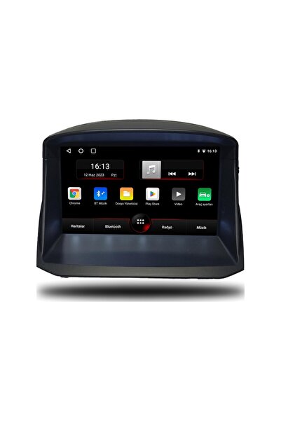 Red Hat Ford Fiesta Uyumlu Android Carplay Multimedya 2010-2017 2gb Ram + 32g...