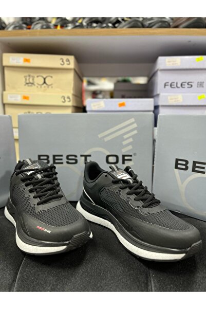 Best Of Bst-644 Black-White Men's Sports Shoes