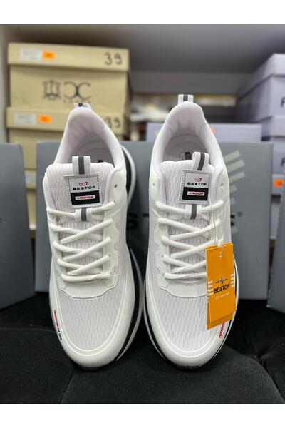 Best Of Bst-644 White Men's Sports Shoes
