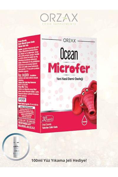 Ocean Microfer Food Supplement 30 ml - Drop New Generation Iron Support