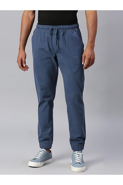 Dennis Lingo By Styli Cotton Tapered Fit Joggers Trousers