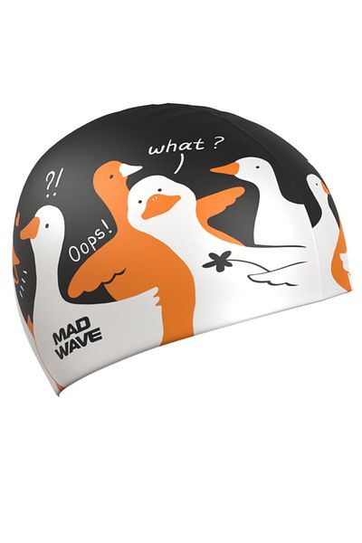 Mad Wave Cască din silicon pentru adulți, mărime unică, Bl