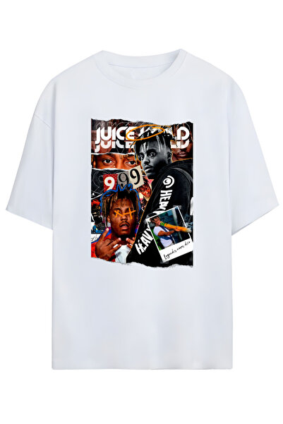 PERISENSE تي شيرت قطني ممشط كبير الحجم 100% قطن - تي شيرت صيفي مريح وفضفاض مط...