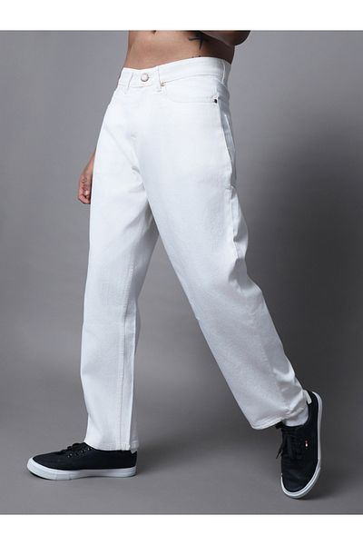 High Star By Styli Mid Rise Wide Leg Jeans