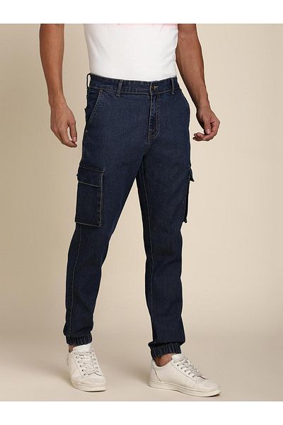 Dennis Lingo By Styli Light Wash Denim Jogger Jeans