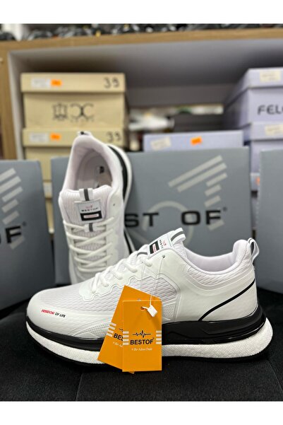 Best Of Bst-644 White Men's Sports Shoes
