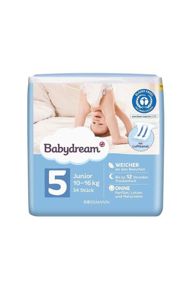 ROSSMANN Bebek Bezi 5 Beden 34'lü