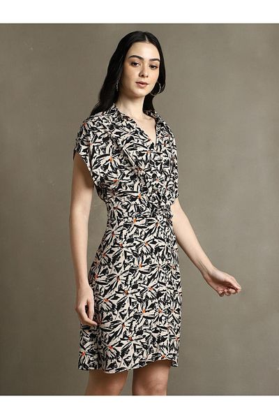 Dennis Lingo By Styli Floral Printed Sheath Dress