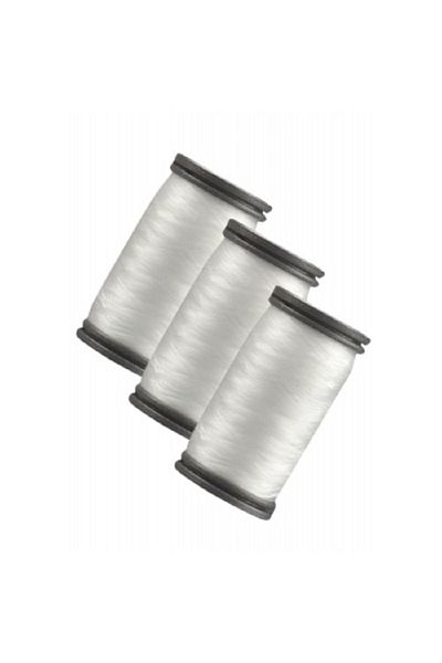 BALIM ÖRGÜ EVİ Transparent Ghost Yarn - 3 X 100 Metres