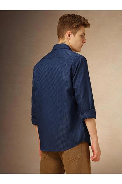 Dennis Lingo By Styli Button-Down Collar Plain Regular Fit Shirt