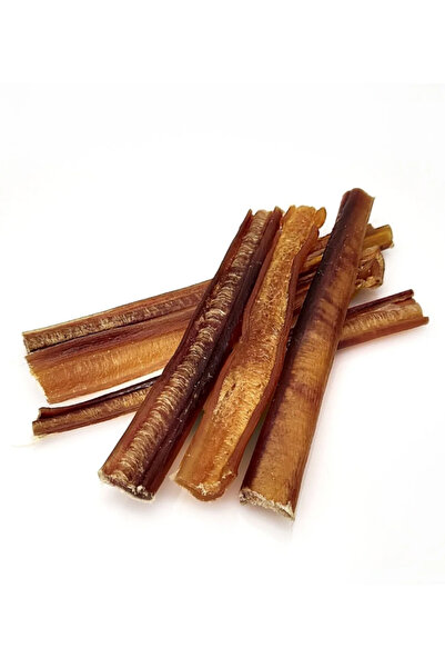 Eva & Wall-e Köpek Ödül Çubukları Dana Kamış Bully Stick , Taze Kamış Köpek Kemiği Çiğneme Garantili 3 Adet