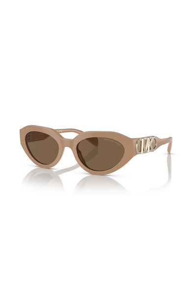 Michael Kors Woman Oval Sunglasses- Mk 2192 - Lense Size:53mm - Camel