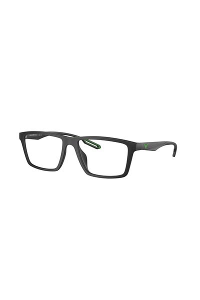 Emporio Armani Man Rectangle Sunglasses- Ea 4189u - Lense Size:55mm - Matte Black