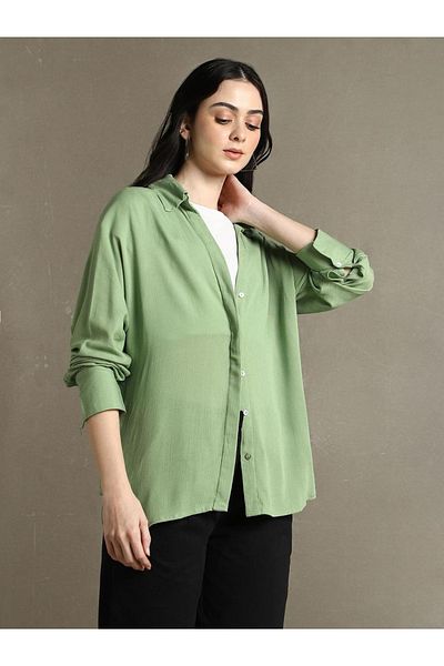 Dennis Lingo By Styli Long Sleeve Casual Oversized Shirt