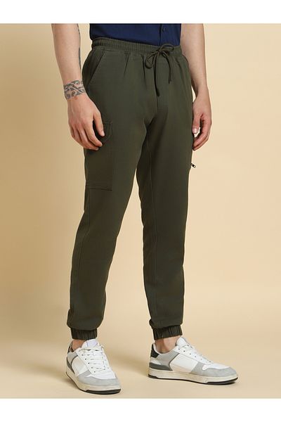 High Star By Styli Mid Rise Regular Fit Trousers with Drawstring