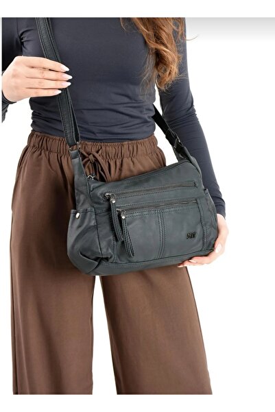 NightLove Faux Leather Shoulder Bag