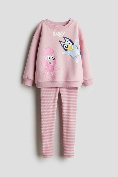 H&M 2-piece top and leggings set
