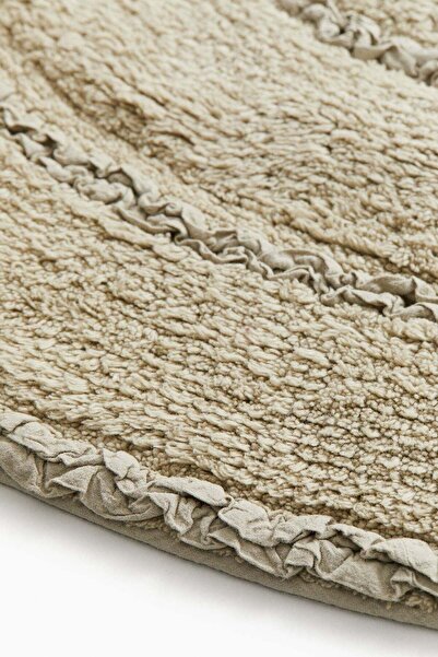 H&M Round cotton bath mat