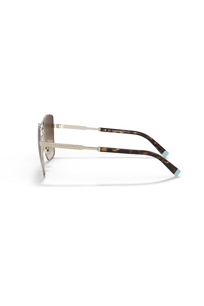 Tiffany model S;TIFFANY;3084, 59, 6021, 3B Aluminum Square Pale gold for Adult Female