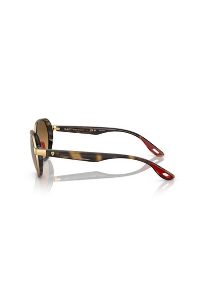 Ray-Ban نظارة شمسية راي بان للجنسين بتصميم غير منتظم - RB 3703M - مقاس العدسة: 51 مم - أريستا مطفي