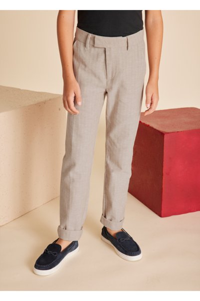 MAYORAL Boy's Linen Trousers