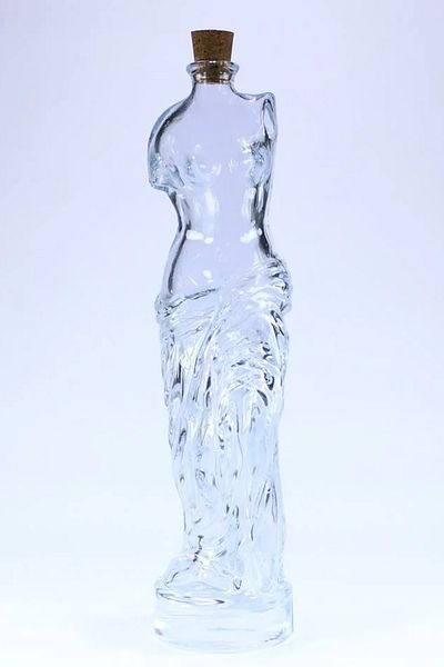 İzorya Decorative Bottle Venus Olive Oil Bottle 430 Ml Transparent Oil Pot Sauce Bowl Vinegar