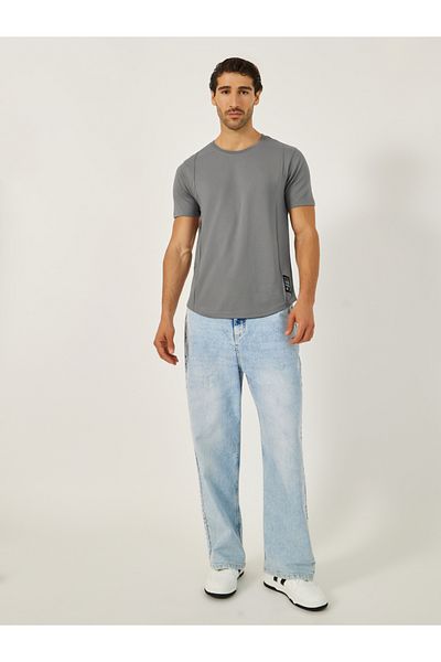 Styli Regular Fit Pintuck U Hem T-Shirt