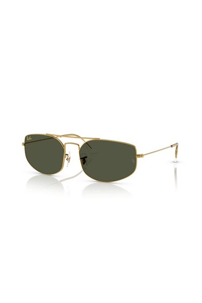 Ray-Ban Ray Ban Unisex Irregular Explorer 5 Sunglasses- Rb 3845 - Lense Size:57mm - Legend Gold