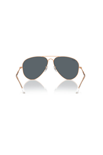 Ray-Ban Ray Ban Unisex Pilot Old Aviator Sunglasses- Rb 3825 - Lense Size:58mm - Rosegold