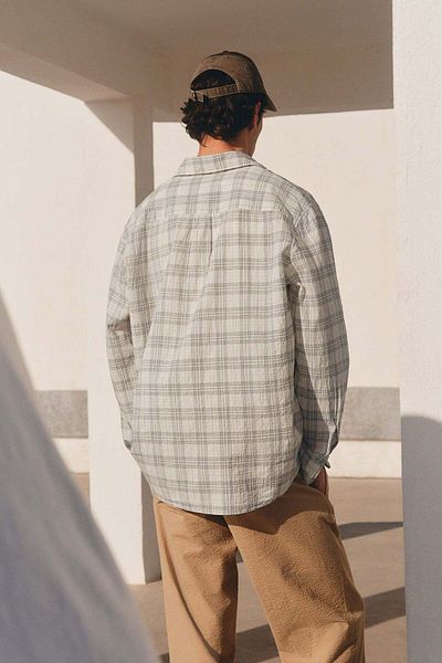 H&M Loose Fit Textured shirt
