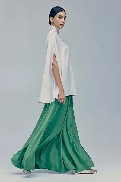 H&M Circular satin maxi skirt