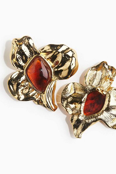 H&M Flower-shaped earrings