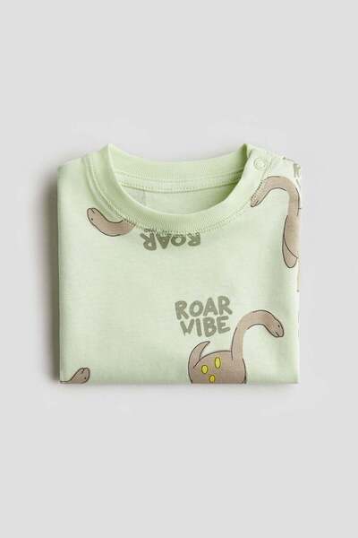 H&M Printed cotton T-shirt