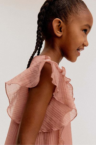 H&M Frill-detail dress