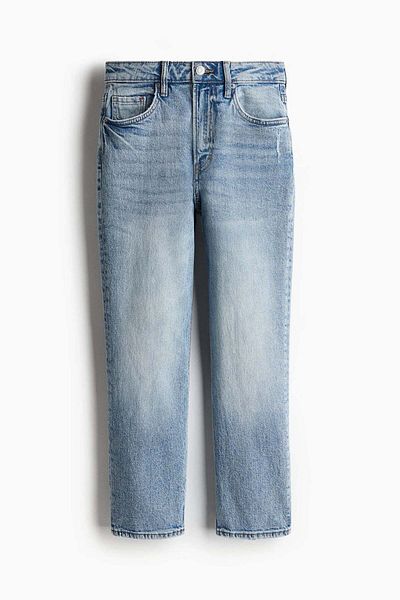 H&M Slim Straight High Ankle Jeans