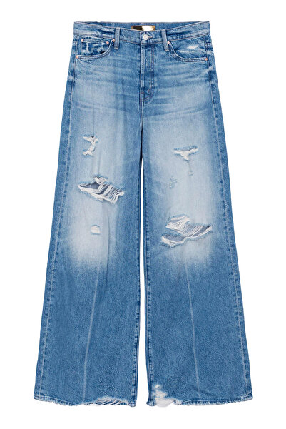 MOTHER DENIM Stylish and Comfortable Wide Leg Denim Pants