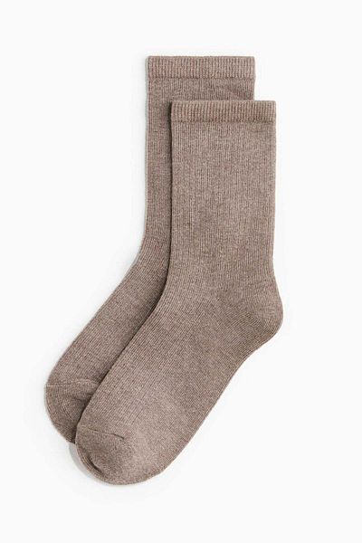 H&M 5-pack rib-knit socks