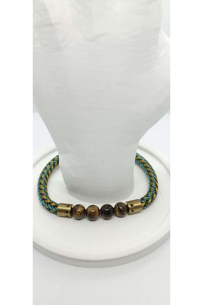 ndjewelry سوار شبكي من الفولاذ من تيتان برايم