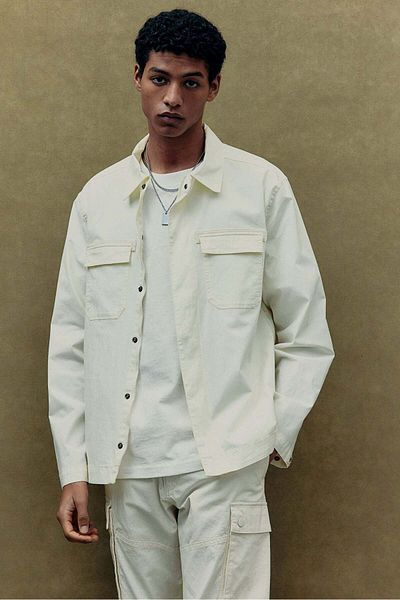 H&M Regular Fit Utility Overshirt