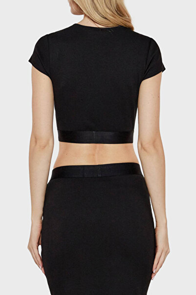 Calvin Klein Streç Pamuklu Slim Fit Bisiklet Yaka Top LV00QS7349UB1 TOP LV00QS7349 UB1