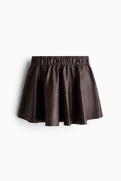 H&M Flared coated skirt