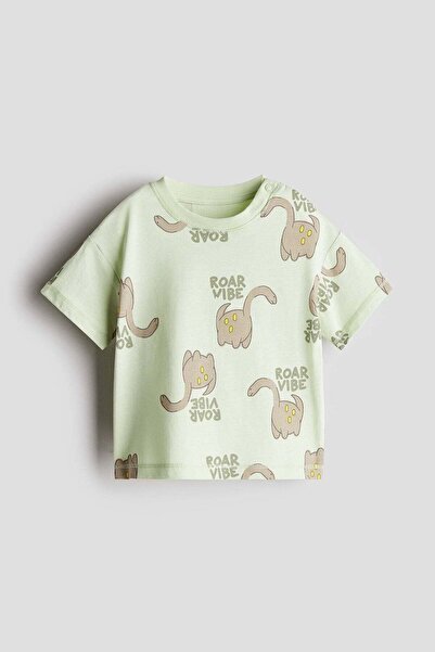H&M Printed cotton T-shirt