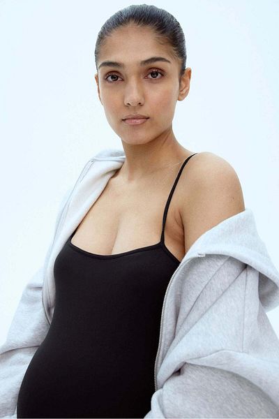 H&M MAMA Before & After Integral-bra unitard
