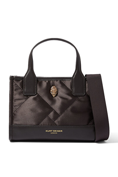 Kurt Geiger Geri Dönüştürülmüş Mikro Naylon Kare Alışveriş Çantası - Koyu Kah...