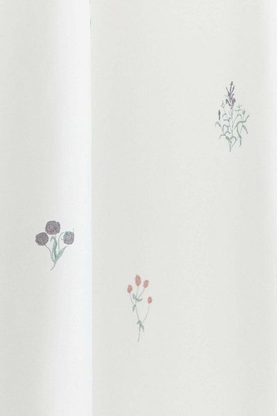 H&M Floral shower curtain
