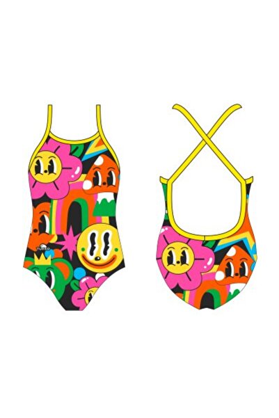 TURBO KIZ ÇOCUK MAYO HAPPY KIDS - SWIMSUIT GIRL  H